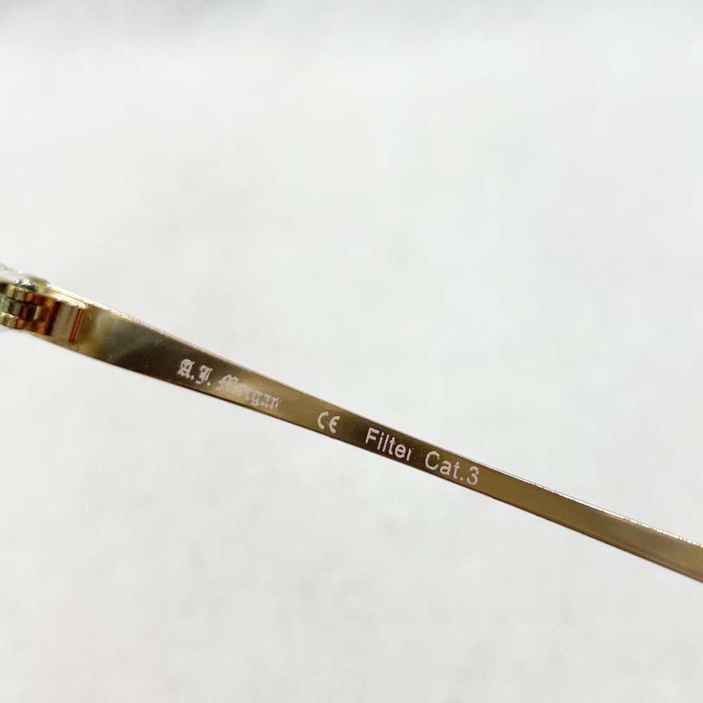 A.J.Morgan Green Lens Clubmaster Sunglasses - Picture 6 of 11